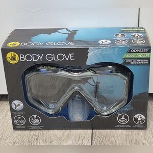 New Body Glove Odyssey Unisex Adult Snorkeling Mask. One Size